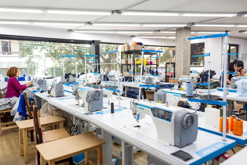 Factory Floor - Full Production Line